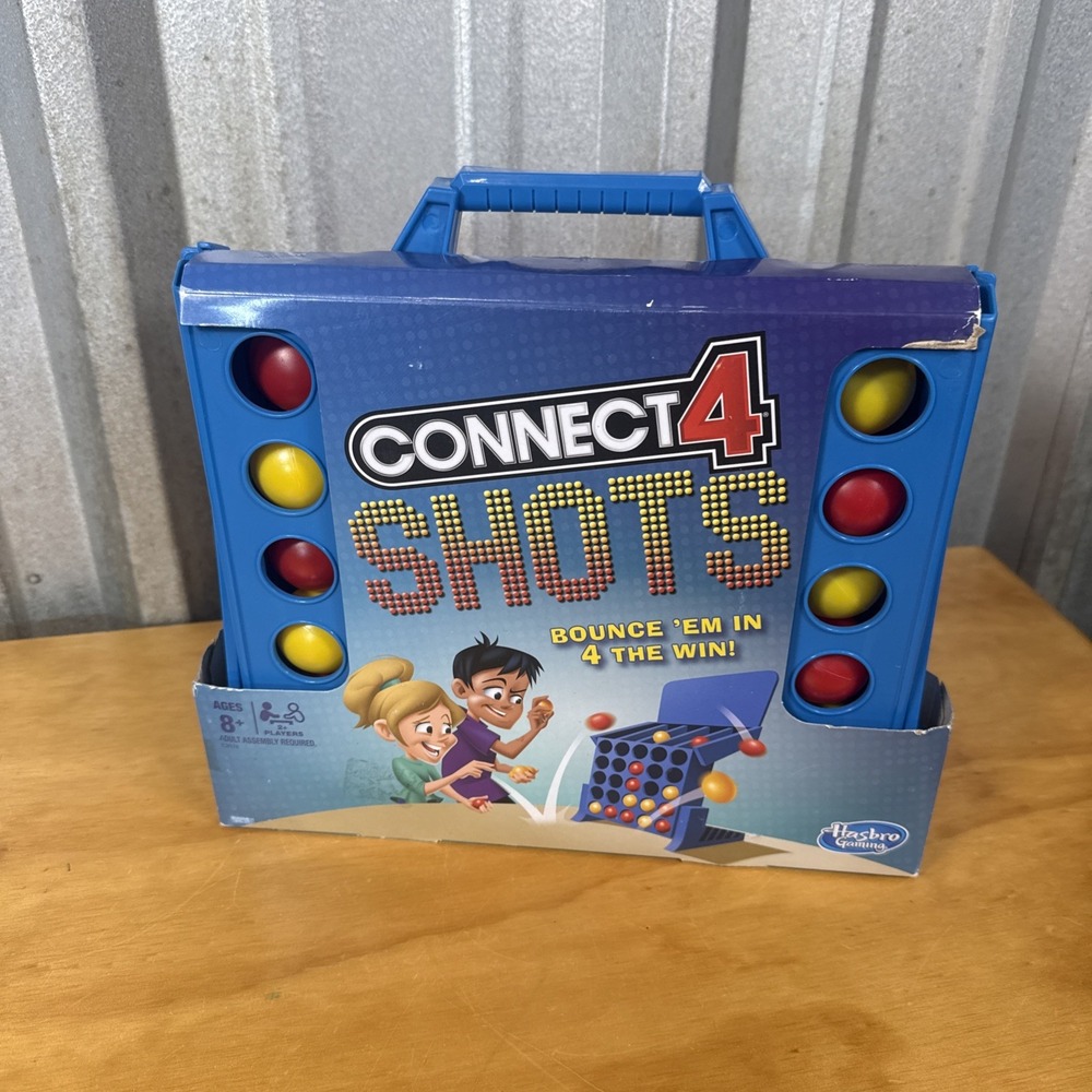 Hasbro Gaming Connect 4 Shots Board Game Activity for Kids Ages 8+